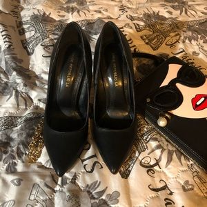 Black heels
